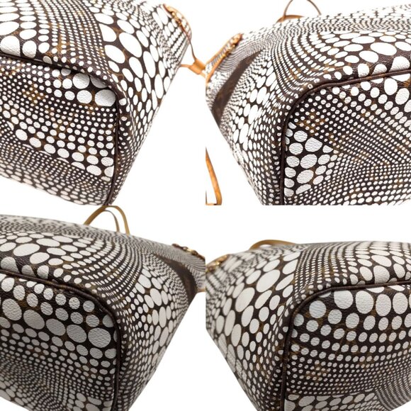 7781368BJ (X6) Louis Vuitton Tote Bag  Neverfull MM Brown Monogram Wave - Picture 8 of 13